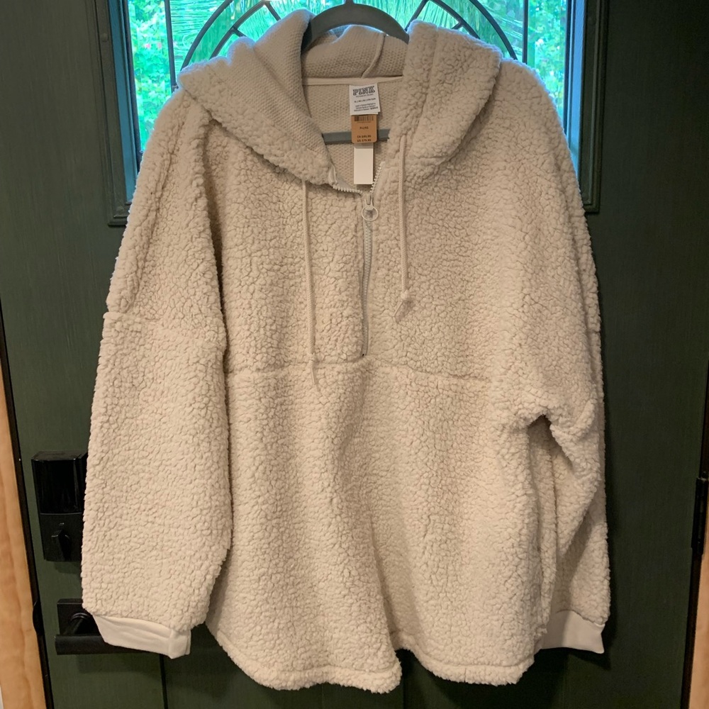 PINK Hooded Sherpa